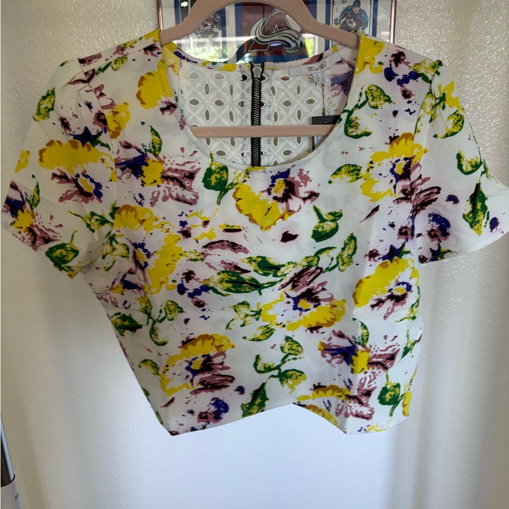 Miss me crop top floral - Picture 3 of 7